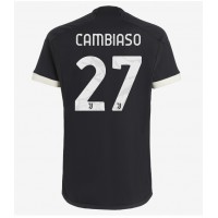 Maglie da calcio Juventus Andrea Cambiaso #27 Terza Maglia 2023-24 Manica Corta